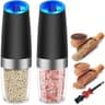 Automatic Gravity Salt and Pepper Grinder Set
